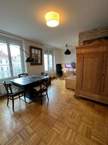 120qm Downtown luxury flat big S-side Balkony