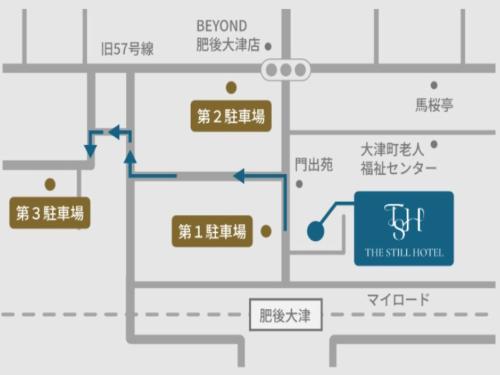 ein Plan des Bahnhofs Shizuoka mit der U-Bahn in der Unterkunft THE STILL HOTEL - Opening April 3, 2026 in Ozu