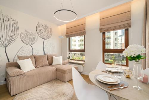 Modern Apartment near Metro Warsaw Center - Giełdowa