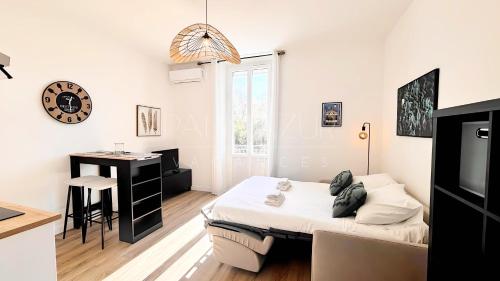 Proche gare, 5 min Plage du Midi, Studio - balcon - Palmazur Vacances