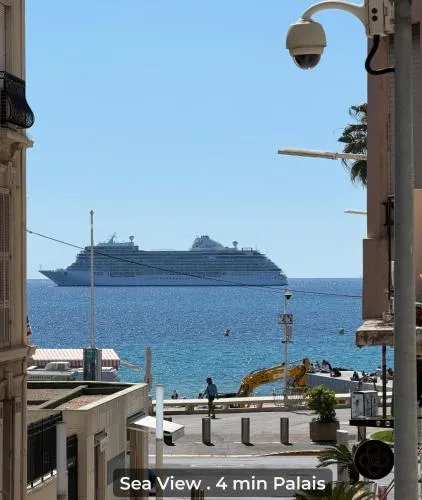 Sea View 2BR 2BA - 4 min Palais - Ideal Cannes Film Festival Stay photo 1