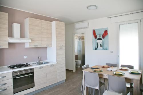 Kjøkken eller kjøkkenkrok på Residence Giuliana