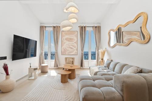Nice Renting - PROMENADE - Luxury Loft Sea View Balcony Top Floor