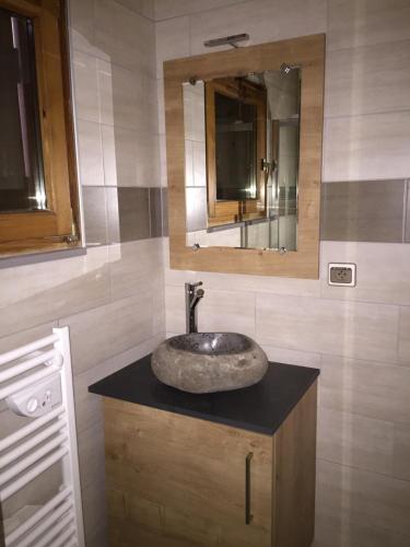 Kúpeľňa v ubytovaní Les Bruyeres