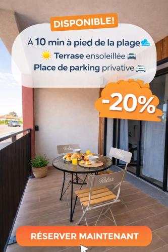 Biscawai Bisca Séjour détente dans un logement cosy avec terrasse ensoleillée, proche plage