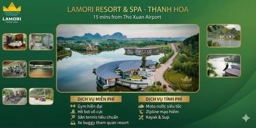 a flyer for a river resort and spa harm hola at Lamori Resort & Spa, Thanh Hoá in Thanh Hóa