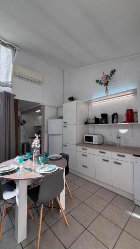 Maison climatisée 64m2 avec patio 6 personnes