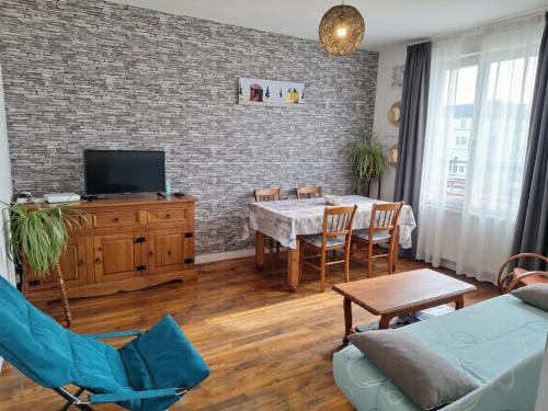 Beau T3 - 6 couchages proche bord de mer & centre ville avec wifi fibre