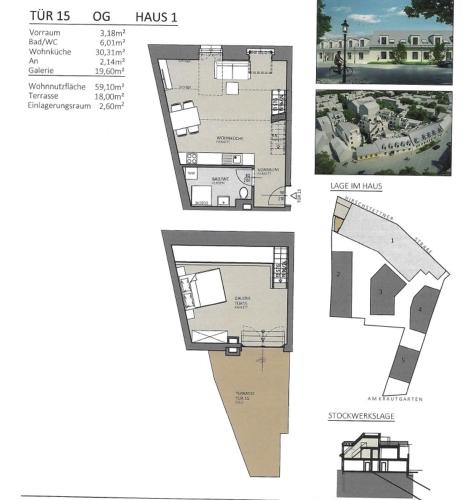 2-Room Apartment with Terrace Near Vienna International Centre