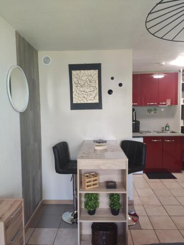 Joli studio cosy, vue magnifique et terrasse privée