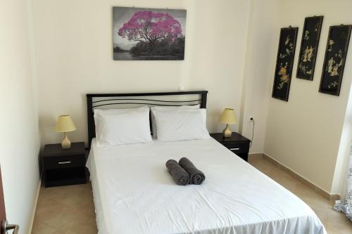 House near the beach with free parking, sea view