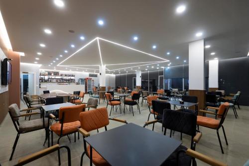 אזור ישיבה ב-Bar Hotel Orgito