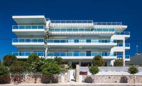 Το κτήριο όπου στεγάζεται  το διαμέρισμα