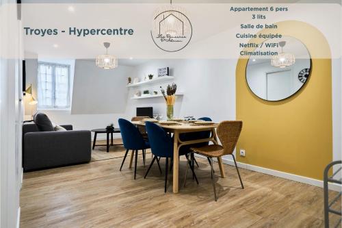 Le Champenois - Appartement 6 pers centre