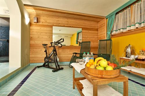 Fitness centrum a/nebo fitness zařízení v ubytování Hotel Livigno