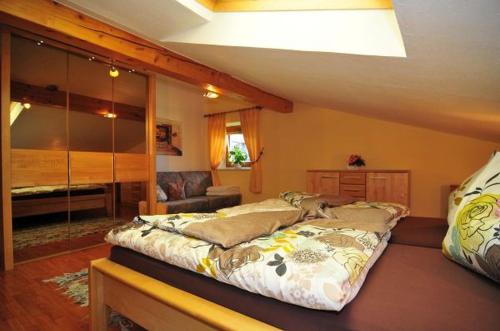 Posteľ alebo postele v izbe v ubytovaní Ferienwohnung Möderndorfer, Fulpmes