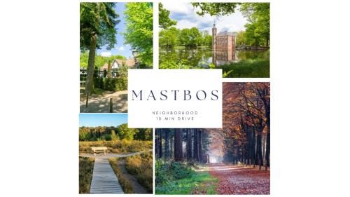 a collage of photos of a park at Breda Apartment w Kitchen & Private Bathroom 2p in Breda