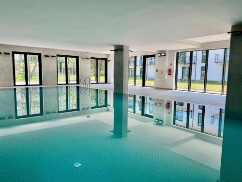 Rezydencja Niechorze Bud A219 z darmowym Basenem, Sauną, Jacuzzi, przy samej PLAŻY - 5D Apartments