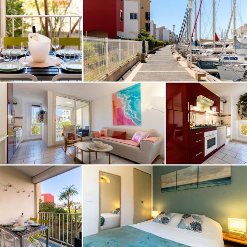Le Cap Playa - Appartement calme - Avant port - terrasse - proche plages