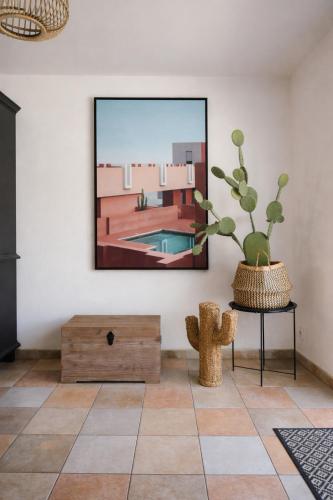 Maison avec piscine privee & jardin - 8 personnes