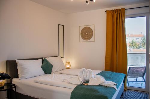 NobleNest Penthouse - Dachterrasse - offenes Bad