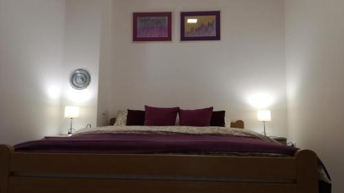 Ένα ή περισσότερα κρεβάτια σε δωμάτιο στο Apartments Villa Stars