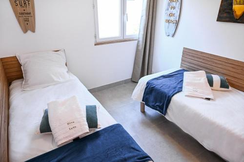 RIVA LOVA, terrasse plein sud, plage à pied, 4 à 6 personnes