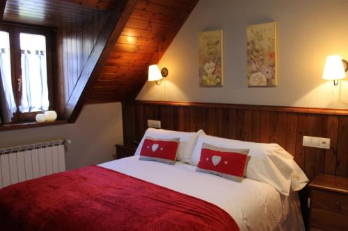 Llit o llits en una habitació de Hotel Snö Beret