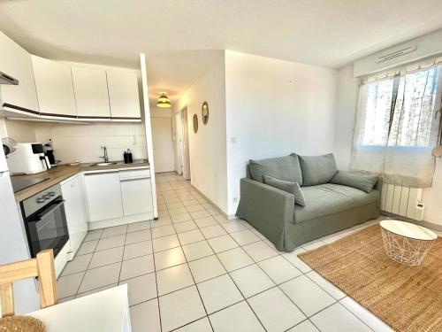 T2 cabine 5 personnes - piscine- proche mer - Clim