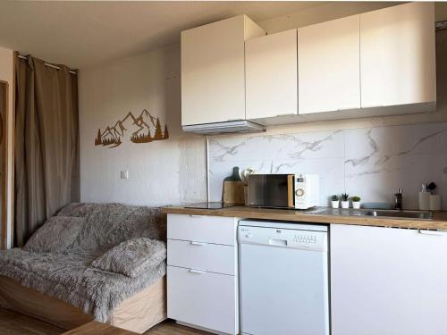 Appartement 4 pers avec piscine, jacuzzi et balcon, proche des pistes - Les Orres - FR-1-322-421