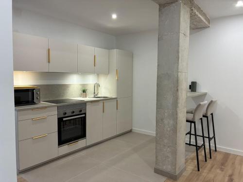 Modern apartment with terrace
