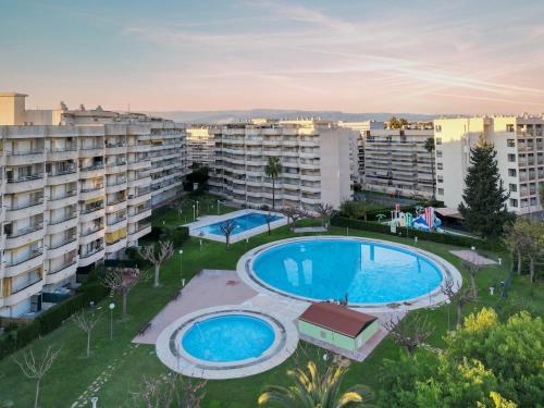 Salou-PrivateParking-Jerez-Pool-2bed-PortAvntura-AA-WIFI 22