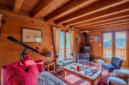 Chalet 8 à 10 pers entre lac et montagnes