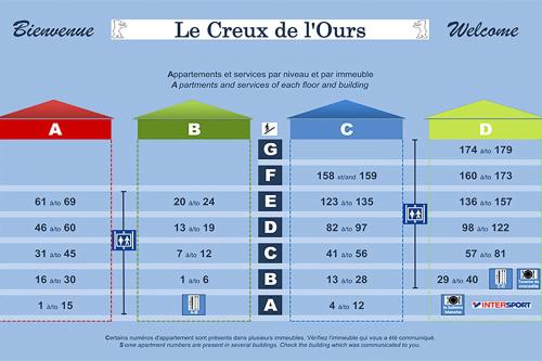 Résidence Creux De L Ours B - CHARMANT 3 PIÈCES DUPLEX - SKIS AUX PIEDS - VUE PISTES MAE-7654
