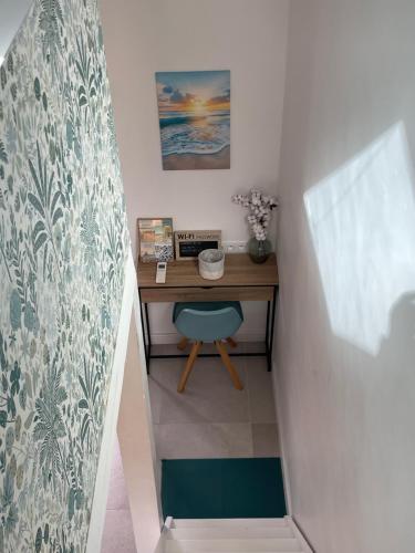 Appartement classé 3 étoiles face à la plage de la Nartelle avec place de parking privative