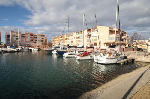 A balcony overlooking the marina