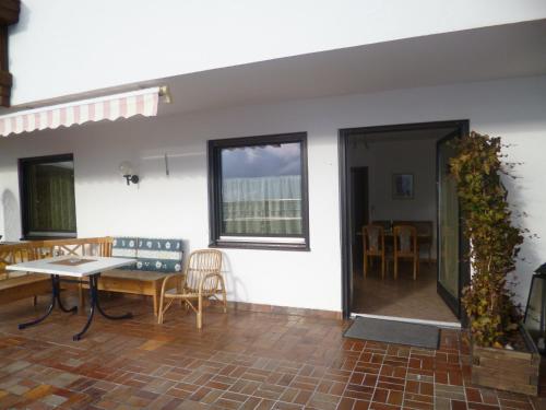 Un balcón o terraza de Landhaus Birgit