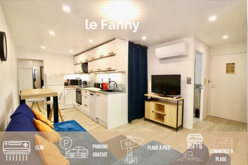 le Fan-ny climatisé et accès plage