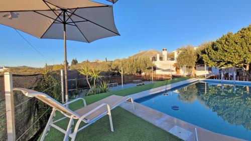 Casa Rural Cortijo Atalaya de Loaimes con chimenea
