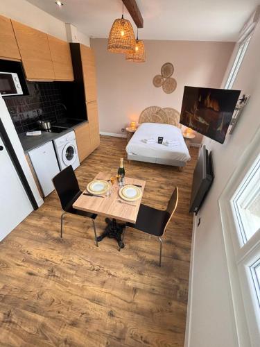 2 Neufchâtel studio agréable et cosy tout équipé