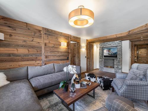 Appartement spacieux de 100m² pour 8 pers., 4 chambres, Val d'Isère - Cheminée, parking, animaux admis