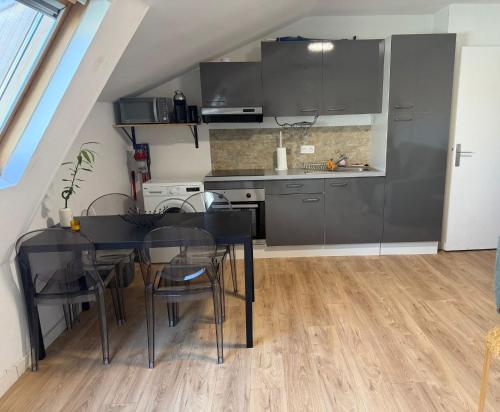 Majoituspaikan Studio 30m2 Hyper centre keittiö tai keittotila