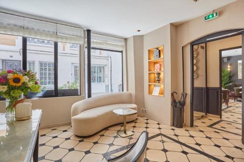 Zona d'estar a Hôtel Eiffel Rive Gauche