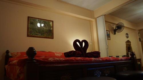 Postel nebo postele na pokoji v ubytování Kata Apartment