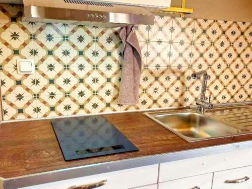 Gemütliche Wohnung in Konz an der Mosel tesisinde mutfak veya mini mutfak