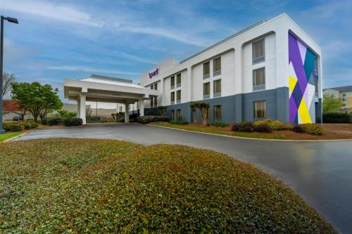 a rendering of a hotel with a building at Spark by Hilton Atlanta Kennesaw Town Center in Kennesaw