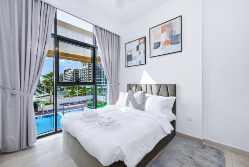 Cozy 1BR in Azizi Riveria 47 - Meydan