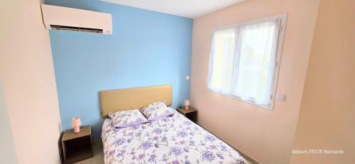 LE BARCARES - logement "Embrun" climatisé 2 chambres avec terrasse - plage, village de Noëlet commerces à pied - parking - 4 personnes - chien accepté