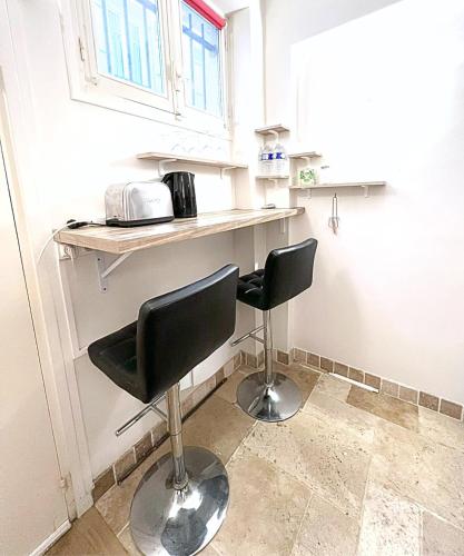 Studio Saintonge Marais Paris 3e Rez-de-chaussée