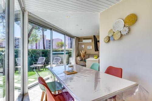 Appartement rez de jardin climatisé